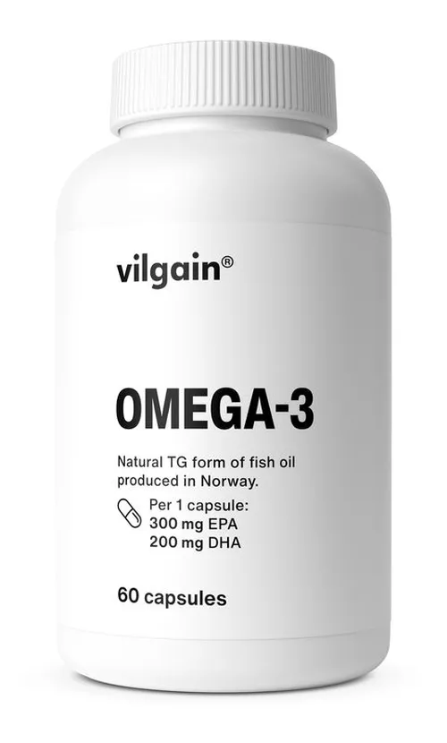 Vilgain Omega-3 60 kapslí