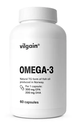 Vilgain Omega-3 60 kapslí