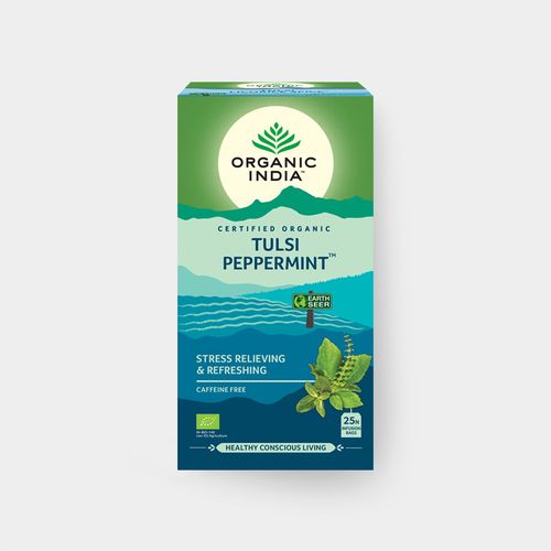 Organic India Tulsi s Mátou BIO, 25 sáčků *CZ-BIO-001 certifikát