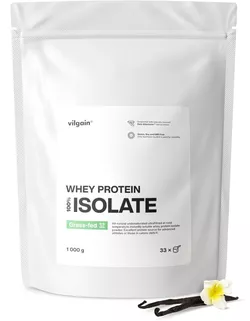 Vilgain Grass-Fed Whey Protein Isolate vanilka