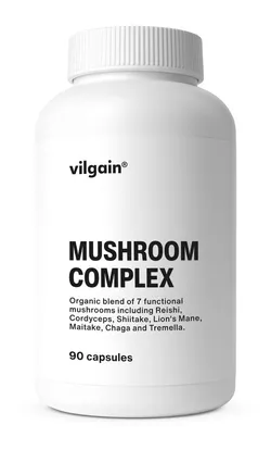 Vilgain Komplex funkčních hub BIO – 90 kapslí