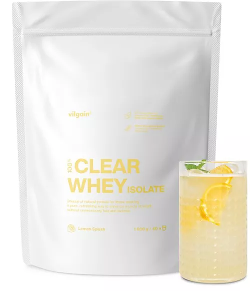 Vilgain Clear Whey Isolate lemon splash 1000 g