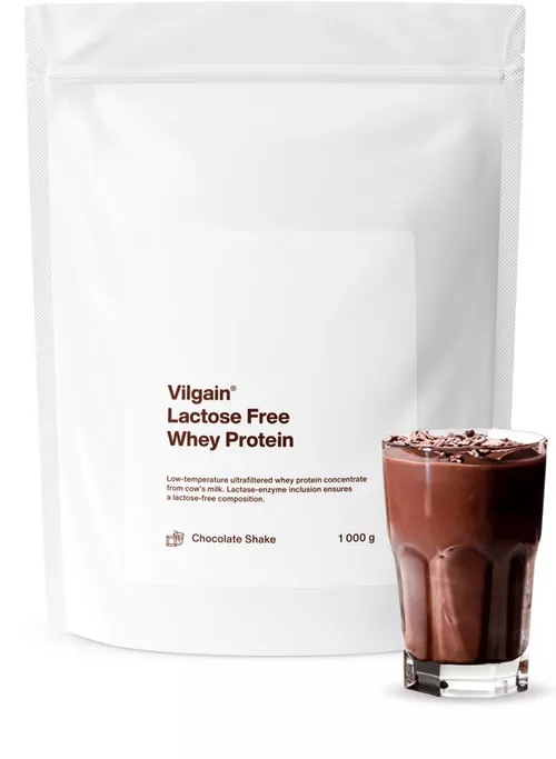 Vilgain Lactose Free Whey Protein Čokoládový šejk 1000 g