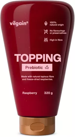 Vilgain Prebiotic Topping – malina 320 g