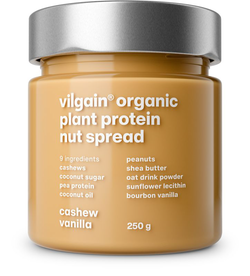 Vilgain Plant Protein Nut Spread BIO – kešu a vanilka 250 g