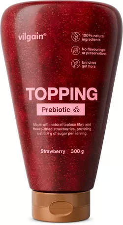 Vilgain Prebiotic Topping jahoda 300 g