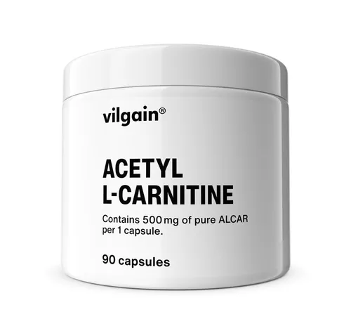 Vilgain Acetyl L-Karnitin – 90 kapslí