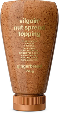 Vilgain Nut Spread Topping – perníček 270 g