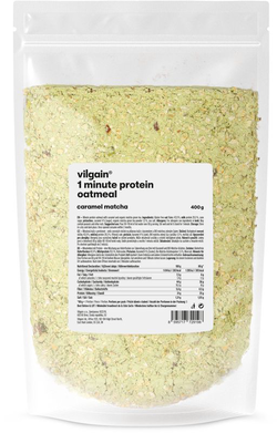 Vilgain Minutová proteinová ovesná kaše – karamel a matcha 400 g