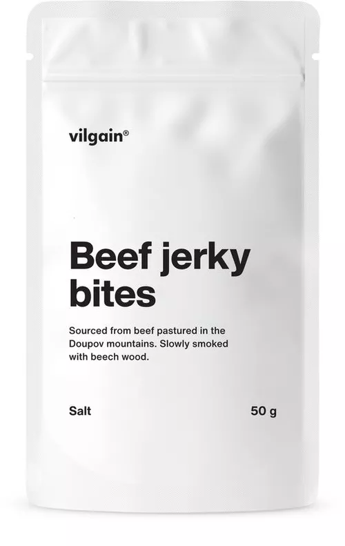 Vilgain Hovězí jerky bites sůl 50 g