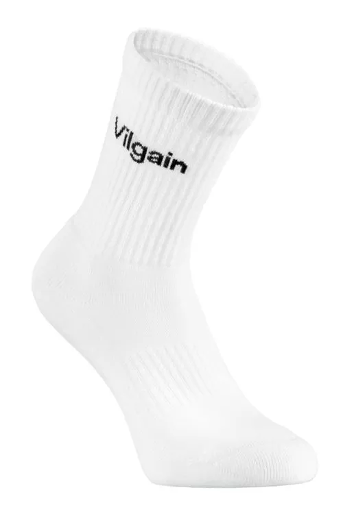 Vilgain Logotype Crew Socks 39 - 42 1 pár white